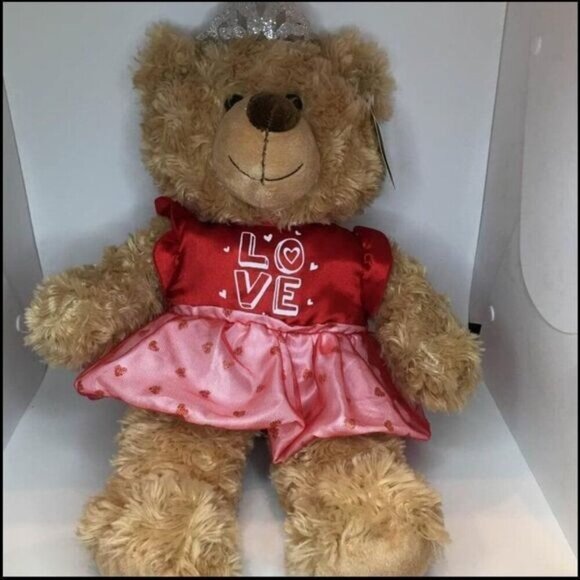 Dan Dee Valentine Princess Madison Bear Love Plush New - Picture 10 of 10